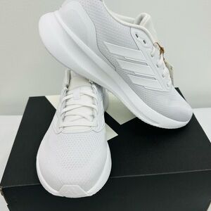 Adidas Men's White and Gray Sneakers
